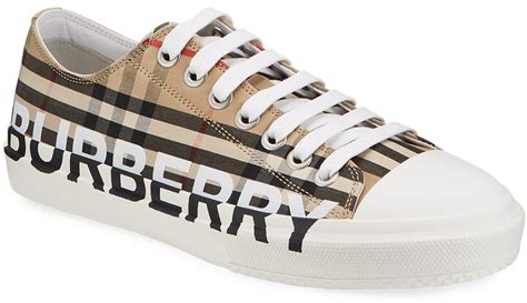 burberry larkhall logo vintage check sneakers|Burberry Men's Larkhall Logo Vintage Check Low Top Sneakers.